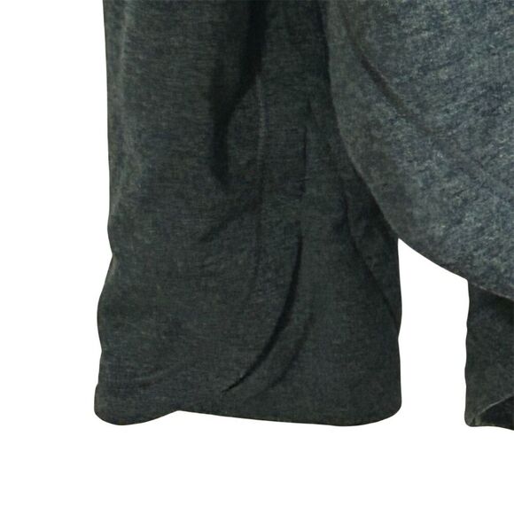 Athleta Women's Green Cowl Neck Hoodie Sweatshirt Size L Relaxed Fit - Picture 5 of 11